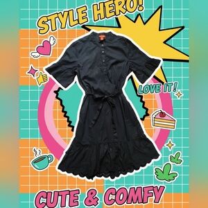 Joe Fresh Black Maxi Dress